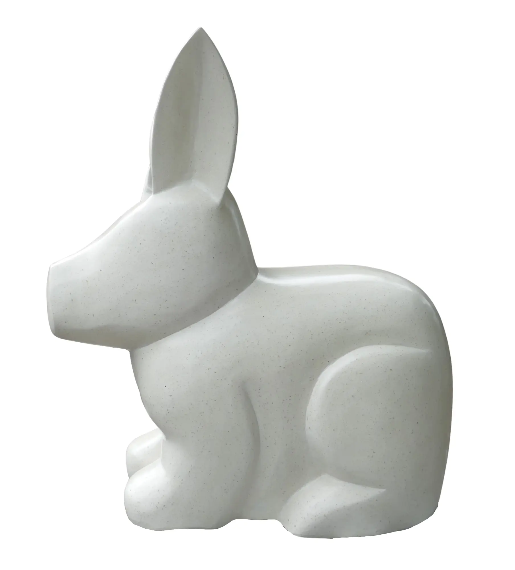  Product image 4 of the product “Rabbit, 40cm Height | Terazzo, White color ”